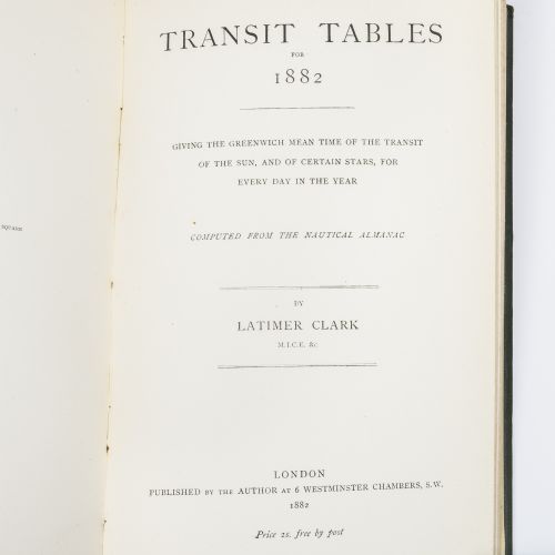LATIMER CLARKS PATENT PORTABLE TRANSIT INSTRUMENT - ADDITIONAL PHOTO 20