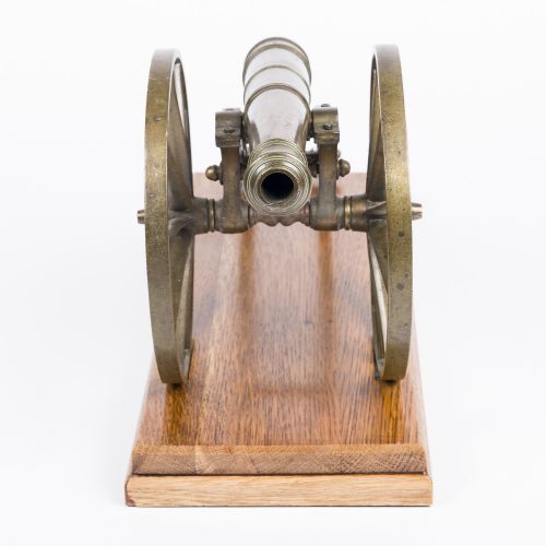 GEORGE IV MODEL OF A MUZZLE LOADED FIELD GUN - ADDITIONAL PHOTO 3