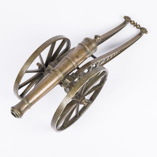 GEORGE IV MODEL OF A MUZZLE LOADED FIELD GUN - ADDITIONAL PHOTO 9