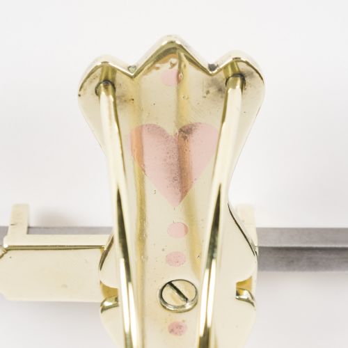 REVOLVING FIREPLACE TOASTER WITH COPPER INLAID HEARTS - ADDITIONAL PHOTO 7
