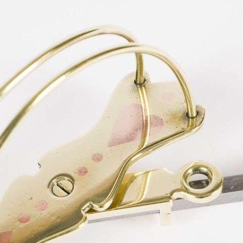 REVOLVING FIREPLACE TOASTER WITH COPPER INLAID HEARTS - ADDITIONAL PHOTO 8