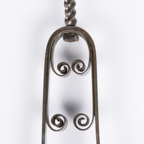 LARGE SET OF WROUGHT IRON FIRE TOOLS - ADDITIONAL PHOTO 14