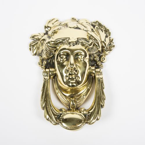 pomona door knocker - CATEGORY: ANTIQUE MISCELLANEOUS - DATED 1900