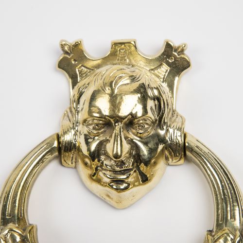 POLISHED BRONZE DOOR KNOCKER - ADDITIONAL PHOTO 1