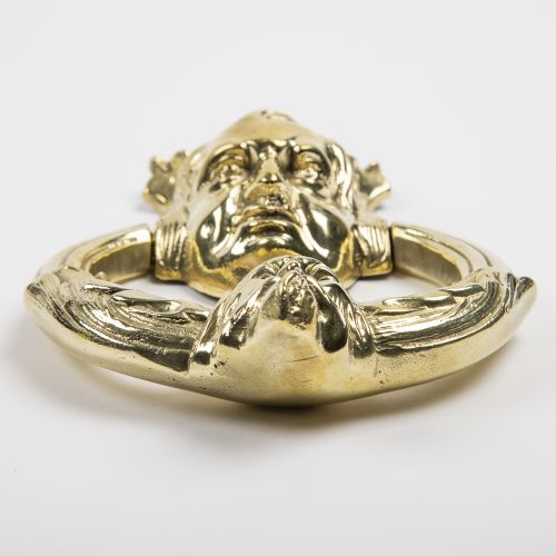 POLISHED BRONZE DOOR KNOCKER - ADDITIONAL PHOTO 3