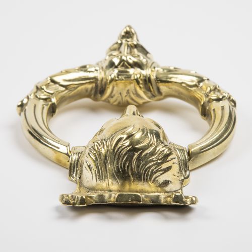 POLISHED BRONZE DOOR KNOCKER - ADDITIONAL PHOTO 6