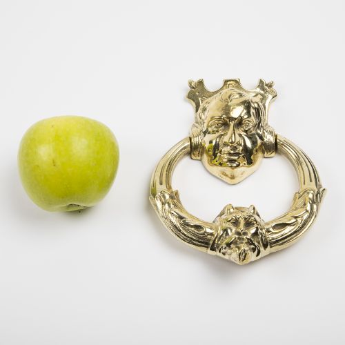 POLISHED BRONZE DOOR KNOCKER - ADDITIONAL PHOTO 7