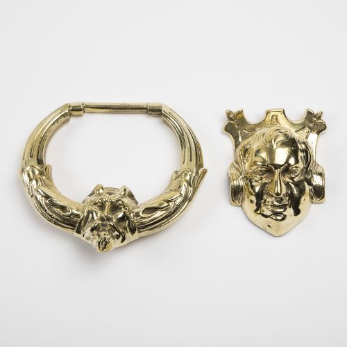POLISHED BRONZE DOOR KNOCKER - ADDITIONAL PHOTO 8