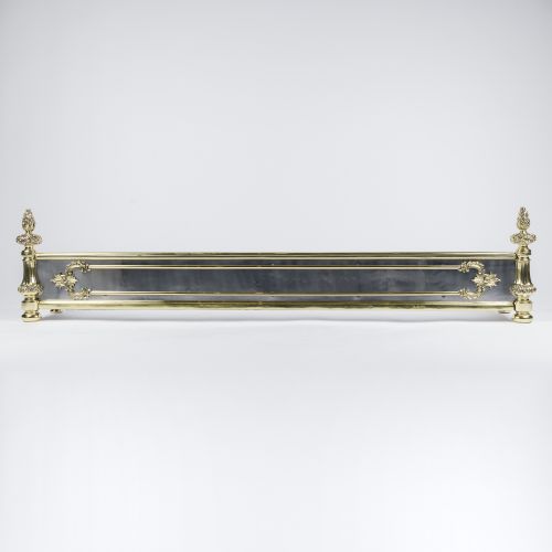 LOUIS XV STYLE FIREPLACE FENDER - ADDITIONAL PHOTO 1