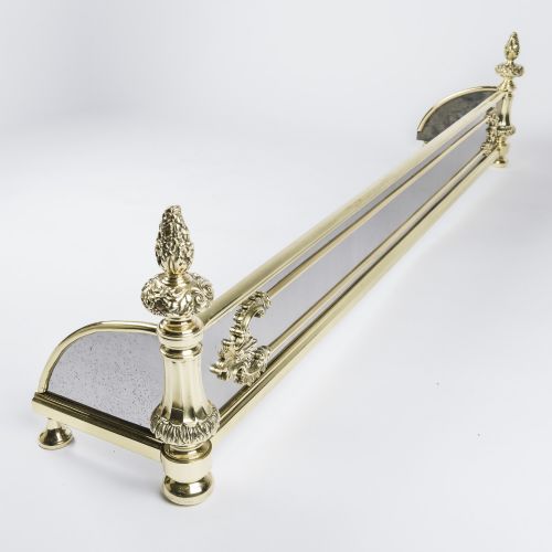 LOUIS XV STYLE FIREPLACE FENDER - ADDITIONAL PHOTO 2