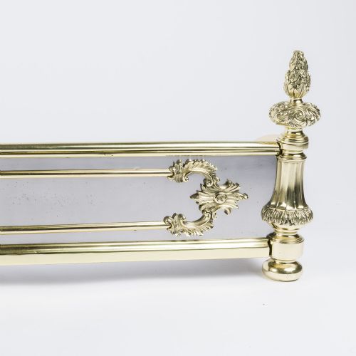 LOUIS XV STYLE FIREPLACE FENDER - ADDITIONAL PHOTO 4
