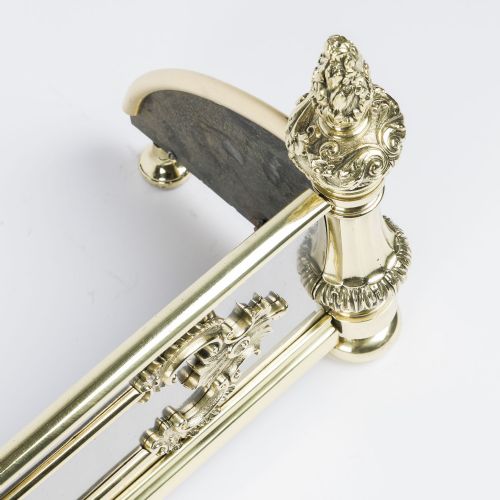 LOUIS XV STYLE FIREPLACE FENDER - ADDITIONAL PHOTO 8