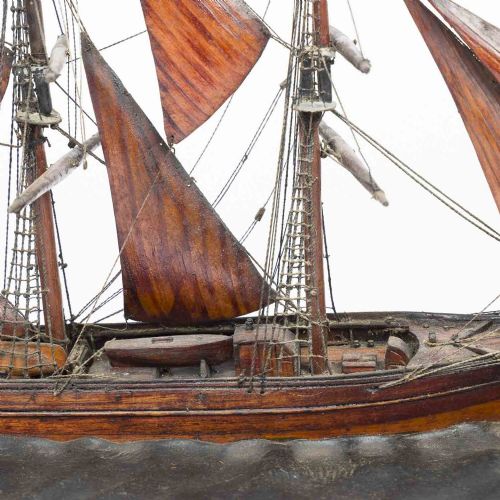 MARINE DIORAMA OF A BARQUE - ADDITIONAL PHOTO 6