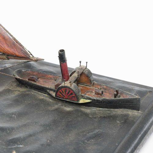 MARINE DIORAMA OF A BARQUE - ADDITIONAL PHOTO 10