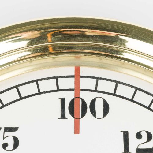 LARGE PRESSURE GAUGE BY DEWRANCE OF LONDON - ADDITIONAL PHOTO 3