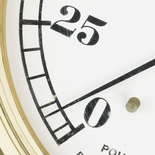 LARGE PRESSURE GAUGE BY DEWRANCE OF LONDON - ADDITIONAL PHOTO 4