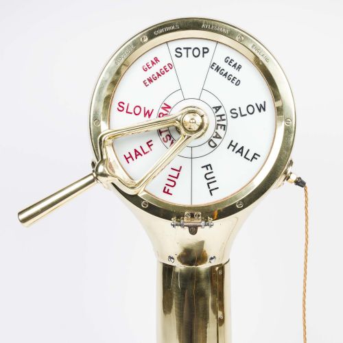 SHIP'S ENGINE ORDER TELEGRAPH BY BLOCTUBE CONTROLS - ADDITIONAL PHOTO 2