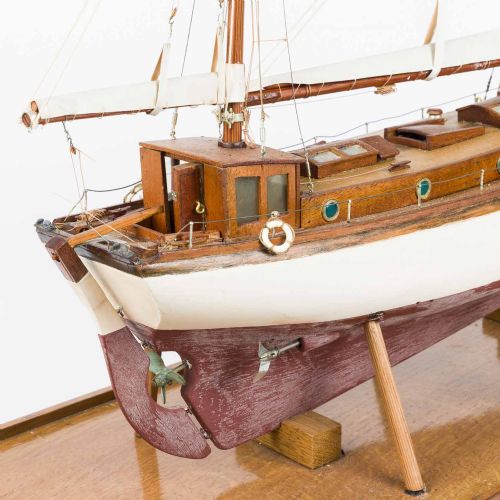 MODEL OF A SAILING KETCH - ADDITIONAL PHOTO 8