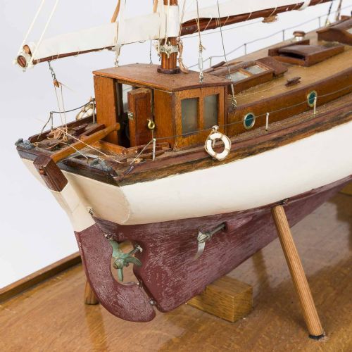 MODEL OF A SAILING KETCH - ADDITIONAL PHOTO 9