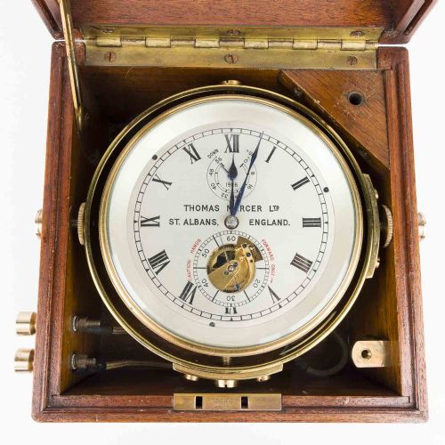 2 DAY MARINE CHRONOMETER BY THOMAS MERCER - ADDITIONAL PHOTO 1