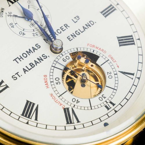 2 DAY MARINE CHRONOMETER BY THOMAS MERCER - ADDITIONAL PHOTO 2