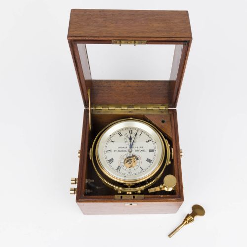 2 DAY MARINE CHRONOMETER BY THOMAS MERCER - ADDITIONAL PHOTO 3