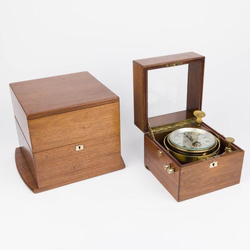 2 DAY MARINE CHRONOMETER BY THOMAS MERCER - ADDITIONAL PHOTO 7