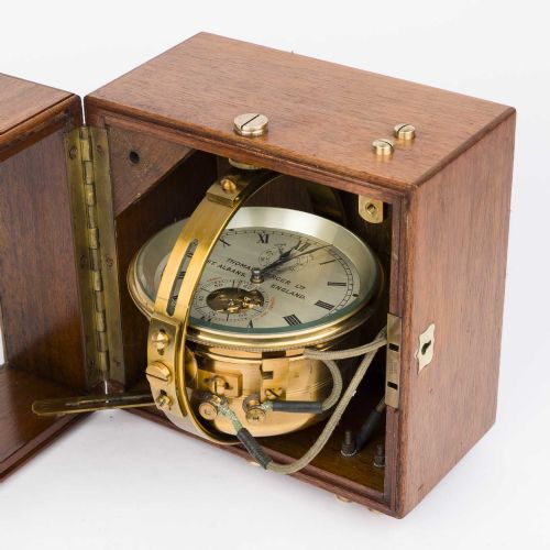 2 DAY MARINE CHRONOMETER BY THOMAS MERCER - ADDITIONAL PHOTO 10