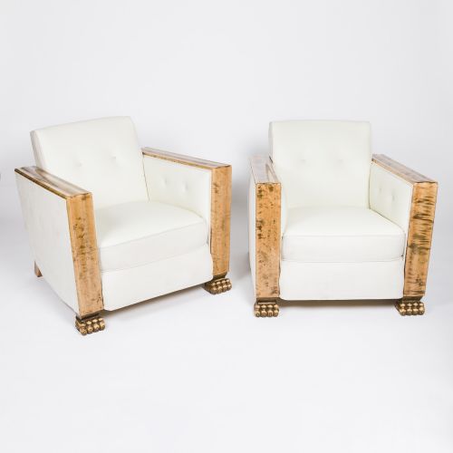 ART DECO ARMCHAIRS