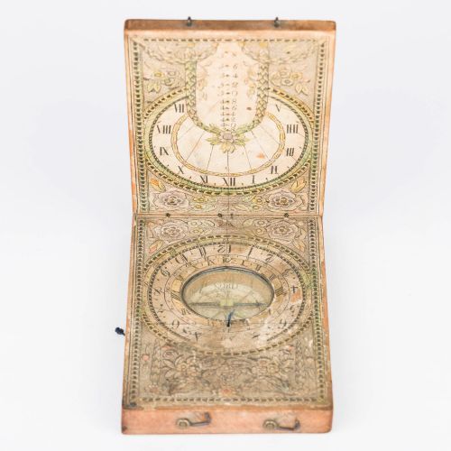 PORTABLE DIPTYCHDIAL SUNDIAL WITH COMPASS - ADDITIONAL PHOTO 3
