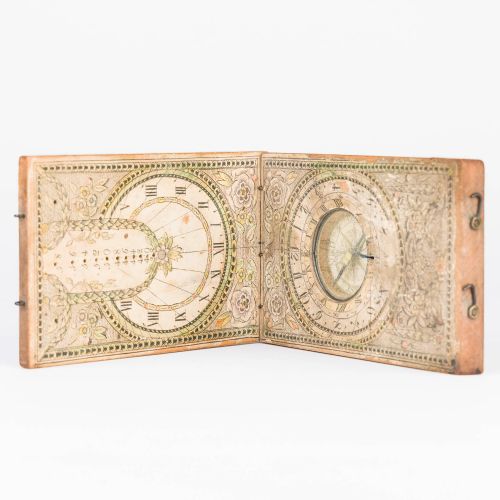 PORTABLE DIPTYCHDIAL SUNDIAL WITH COMPASS - ADDITIONAL PHOTO 5