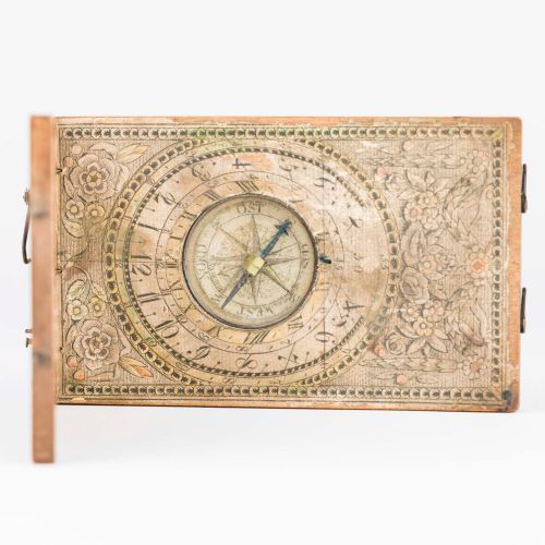 PORTABLE DIPTYCHDIAL SUNDIAL WITH COMPASS - ADDITIONAL PHOTO 7