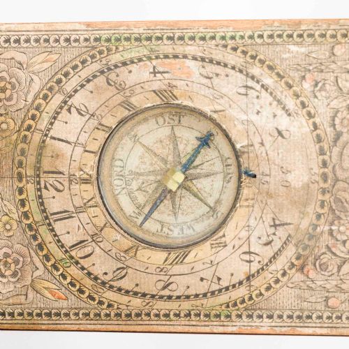 PORTABLE DIPTYCHDIAL SUNDIAL WITH COMPASS - ADDITIONAL PHOTO 8