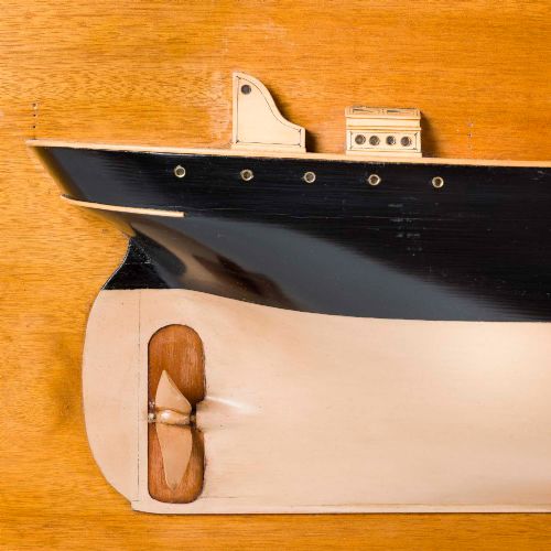 HALF HULL MODEL OF SS OTHELLO BY W GRAY CO - ADDITIONAL PHOTO 5