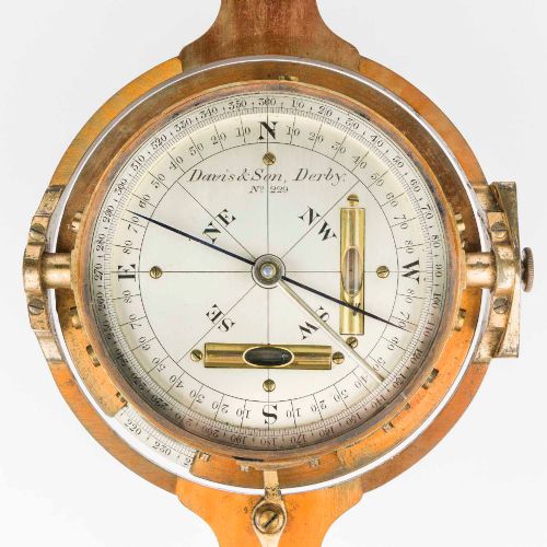 HEDLEY DIAL COMPASS BY DAVIS SON OF DERBY - ADDITIONAL PHOTO 1