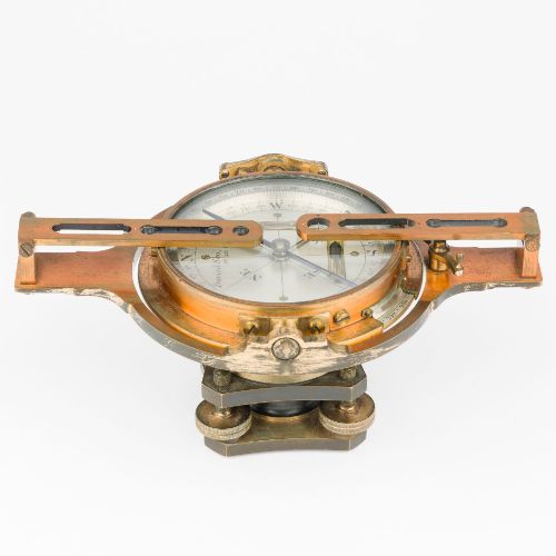 HEDLEY DIAL COMPASS BY DAVIS SON OF DERBY - ADDITIONAL PHOTO 6