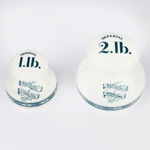 Ceramic Weights by W & T Avery