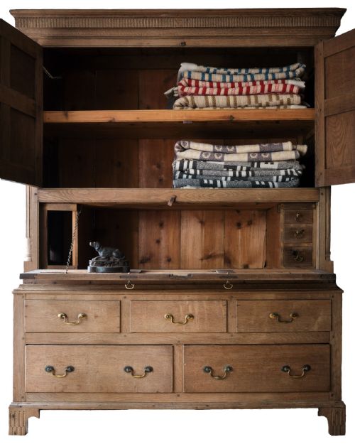 SPLENDID OAK CUPBOARD FROM CARDIGANSHIRE - ADDITIONAL PHOTO 1