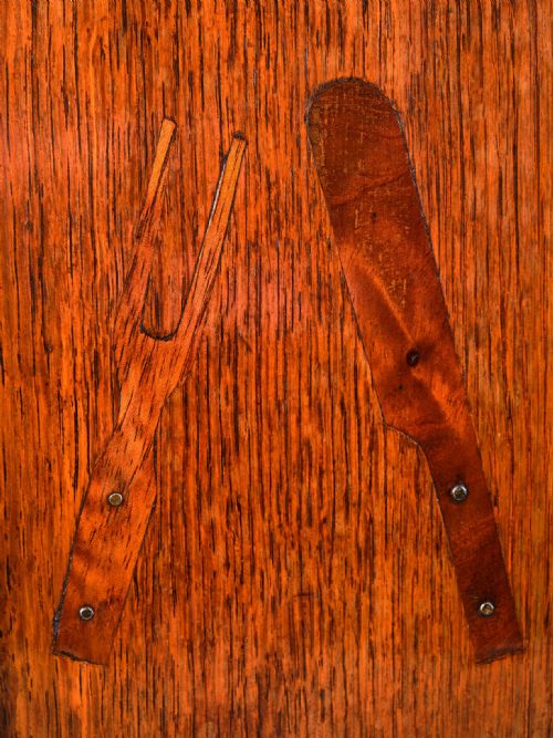 GEORGIAN OAK WALL BOX - ADDITIONAL PHOTO 1