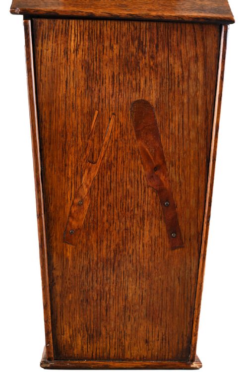 GEORGIAN OAK WALL BOX - ADDITIONAL PHOTO 4