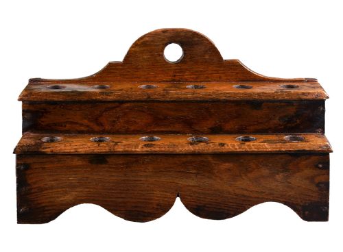 welsh oak spoon rack - CATEGORY: ANTIQUE MISCELLANEOUS - DATED 19TH CENTURY