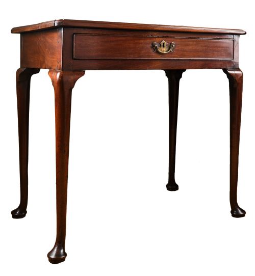 GEORGIAN MAHOGANY SIDE TABLE - ADDITIONAL PHOTO 1