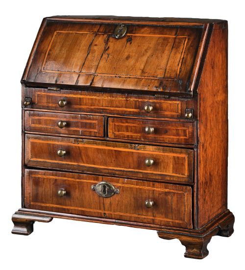 GEORGIAN MINIATURE BUREAU - ADDITIONAL PHOTO 1
