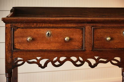 GLAMORGANSHIRE PIERCED FRETTED DRESSER - ADDITIONAL PHOTO 2