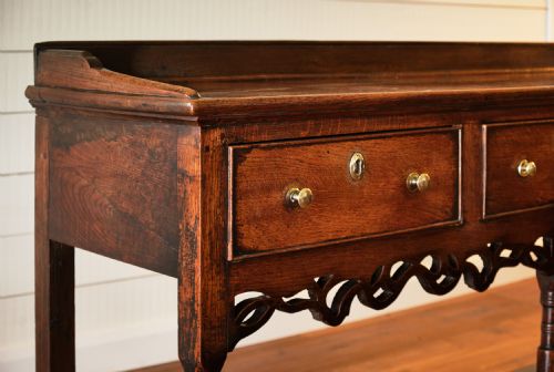 GLAMORGANSHIRE PIERCED FRETTED DRESSER - ADDITIONAL PHOTO 3