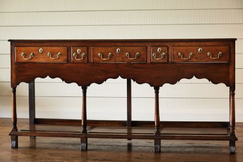 LATE 18TH CENTURY GLAMORGANSHIRE OAK DRESSER - ADDITIONAL PHOTO 2