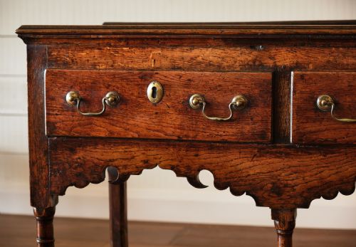 LATE 18TH CENTURY GLAMORGANSHIRE OAK DRESSER BASE - ADDITIONAL PHOTO 2