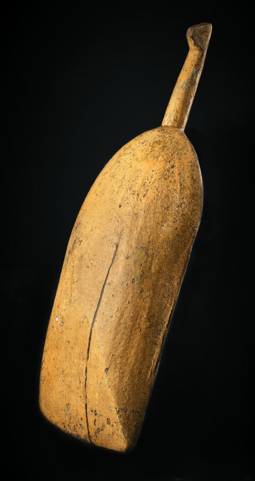WELSH PAINTED FLOUR GRAIN SCOOP - ADDITIONAL PHOTO 1
