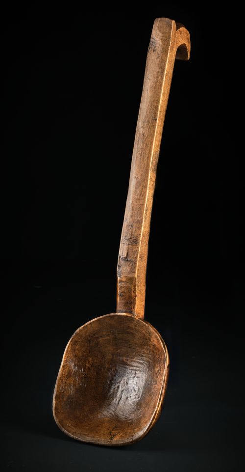 welsh sycamore ladle - CATEGORY: ANTIQUE MISCELLANEOUS - DATED 1900