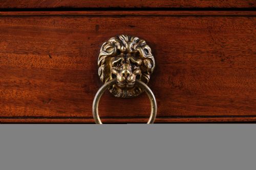 REGENCY MAHOGANY CHEST OF DRAWERS - ADDITIONAL PHOTO 1